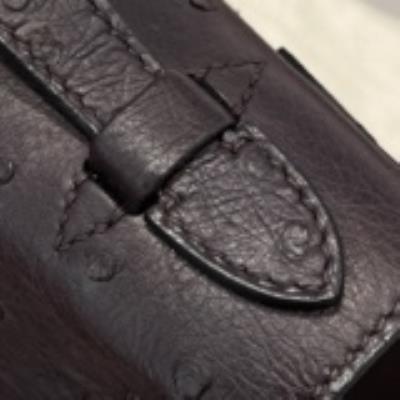 wholesale quality hermes ostrich graphite phw